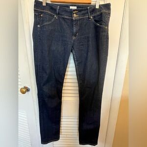 Hudson Jeans Dark Blue Women's Skinny Jeans. Size 31 Collin Flap skinny Jeans